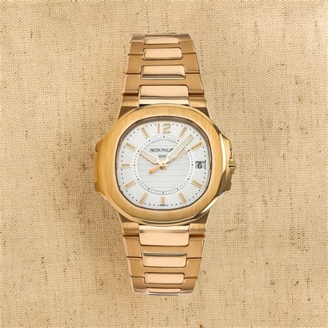 patek philippe nautilus arabic numerals|patek philippe gold dial.